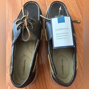 Brown/Tan Croft & Barrow boat shoes